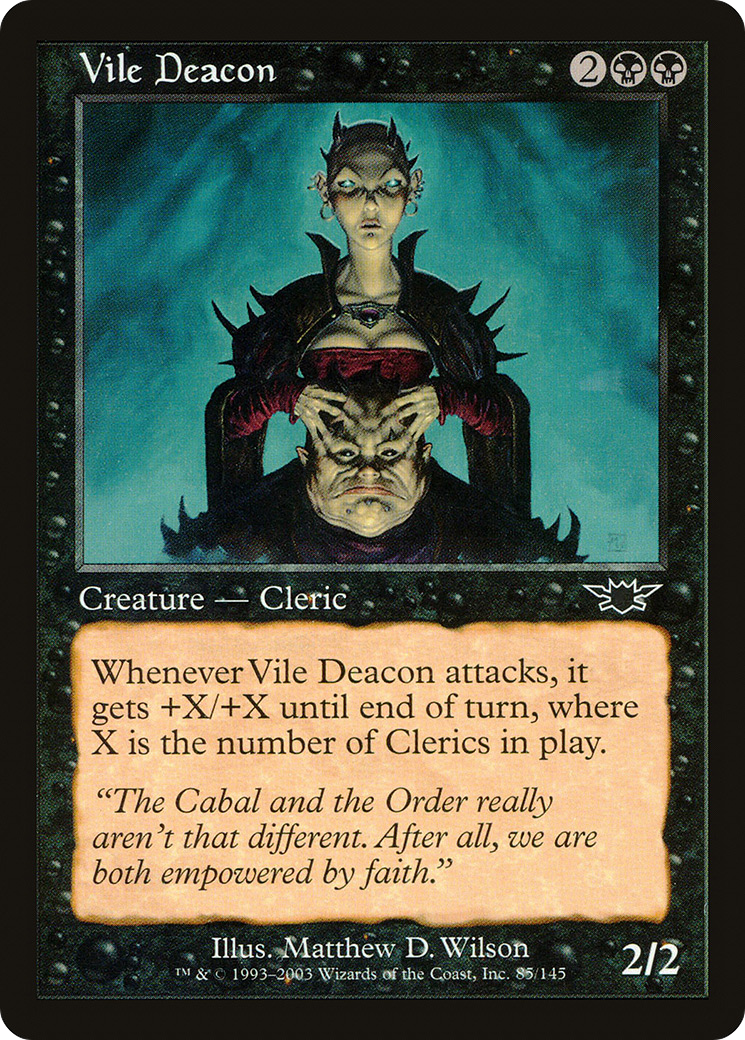 Vile Deacon (LGN-085) (Foil)