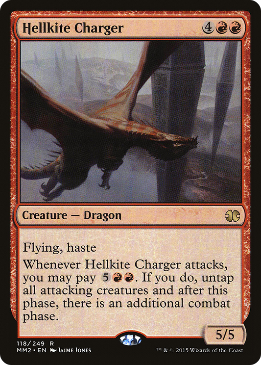 Hellkite Charger (MM2-118) (Foil)