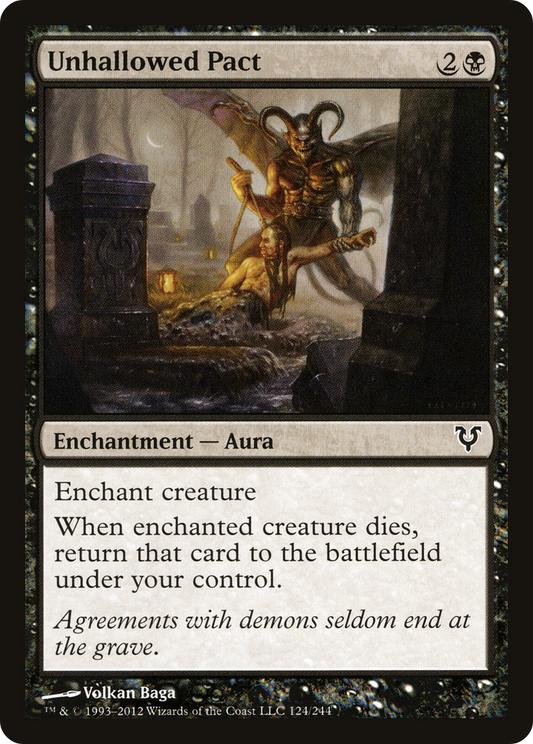 Unhallowed Pact (AVR-124) (Foil)