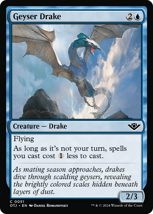 Geyser Drake (OTJ-051) (Foil)