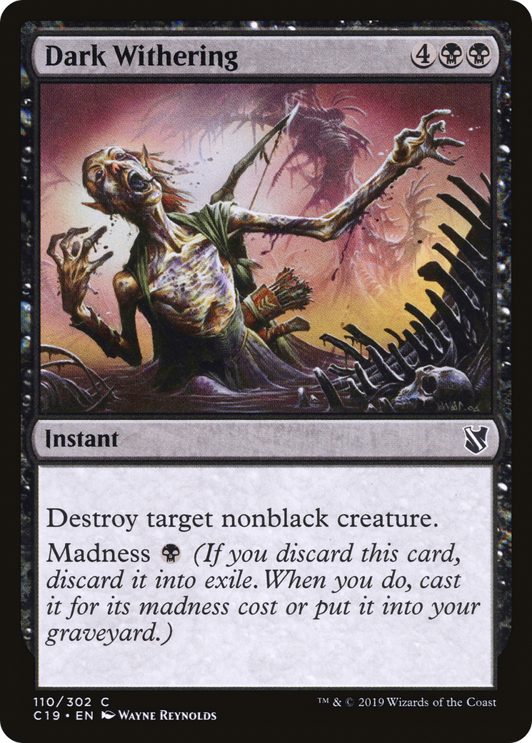 Dark Withering (C19-110)