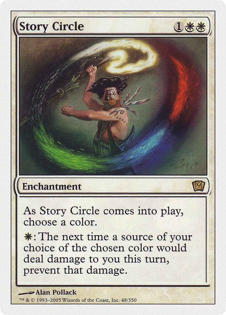 Story Circle (9ED-048★) (Foil)