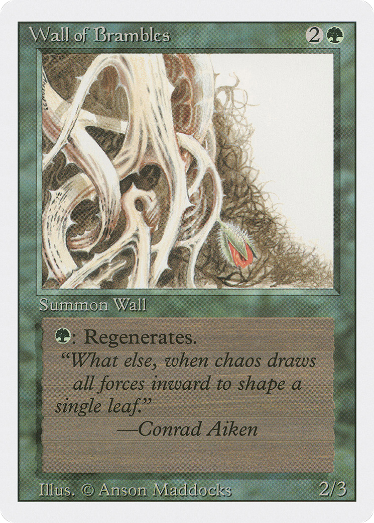 Wall of Brambles (3ED-224)