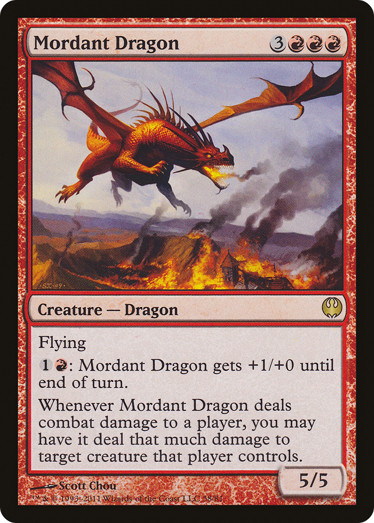 Mordant Dragon (DDG-058)
