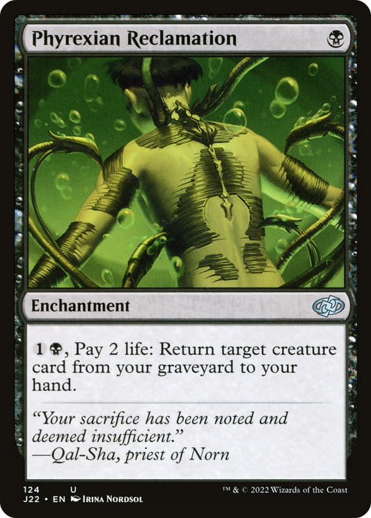 Phyrexian Reclamation (J22-124)