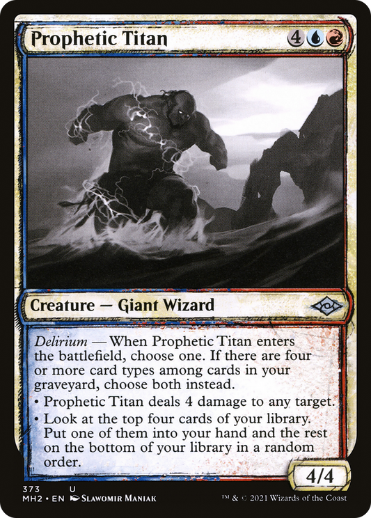 Prophetic Titan (MH2-373) (Showcase) (Foil)