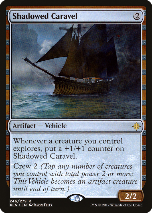 Shadowed Caravel (XLN-246)
