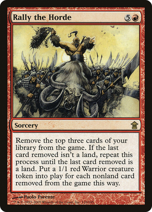 Rally the Horde (SOK-110) (Foil)