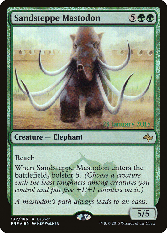 Sandsteppe Mastodon (LARP-137) (Foil)