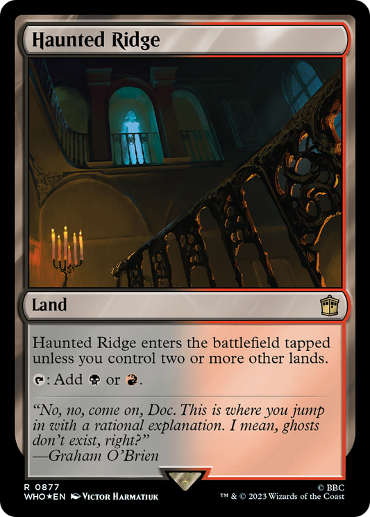 Haunted Ridge (WHO-877) (Surge Foil)