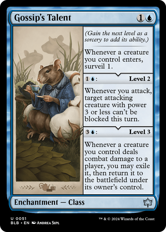Gossip's Talent (BLB-051) (Foil)