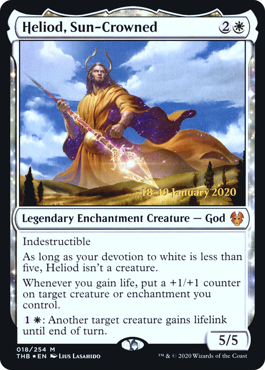 Heliod, Sun-Crowned (PRE-18S) (Foil)