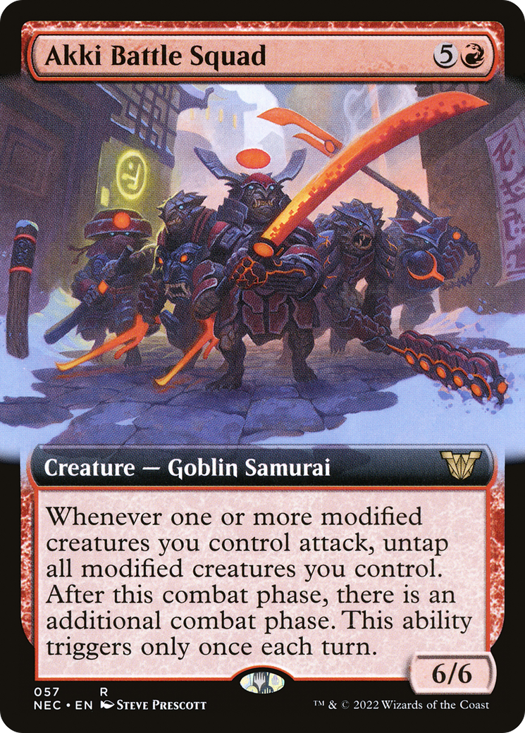 Akki Battle Squad (NEC-057) (Extended Art)