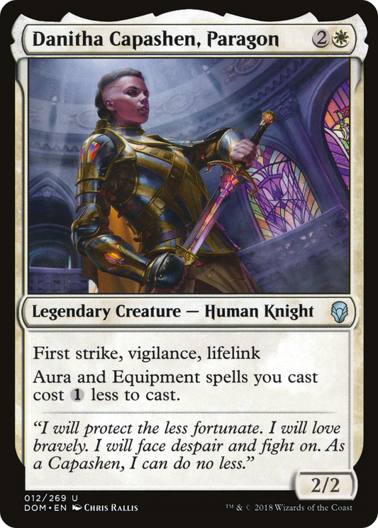 Danitha Capashen, Paragon (DOM-012)