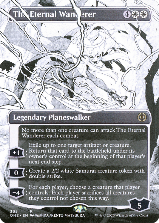 The Eternal Wanderer (ONE-335) (Showcase) (Borderless) (Foil)
