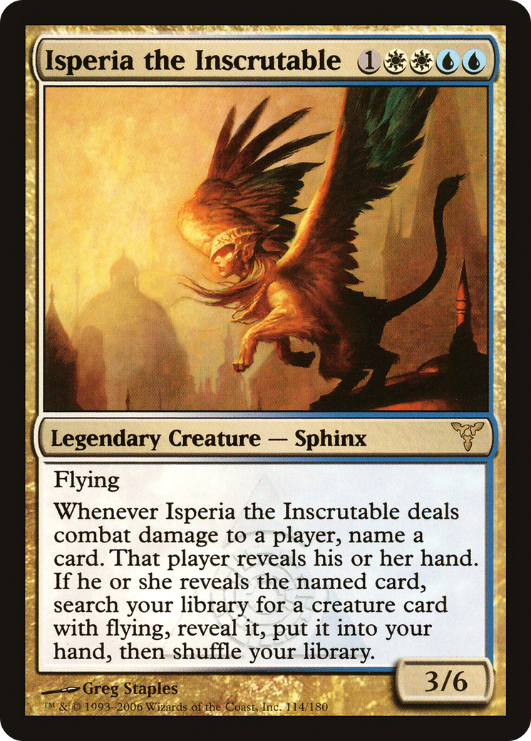 Isperia the Inscrutable (DIS-114)