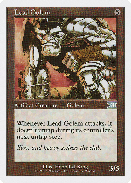 Lead Golem (6ED-296)