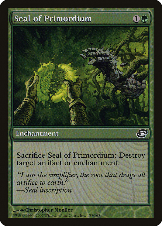 Seal of Primordium (PLC-153) (Foil)