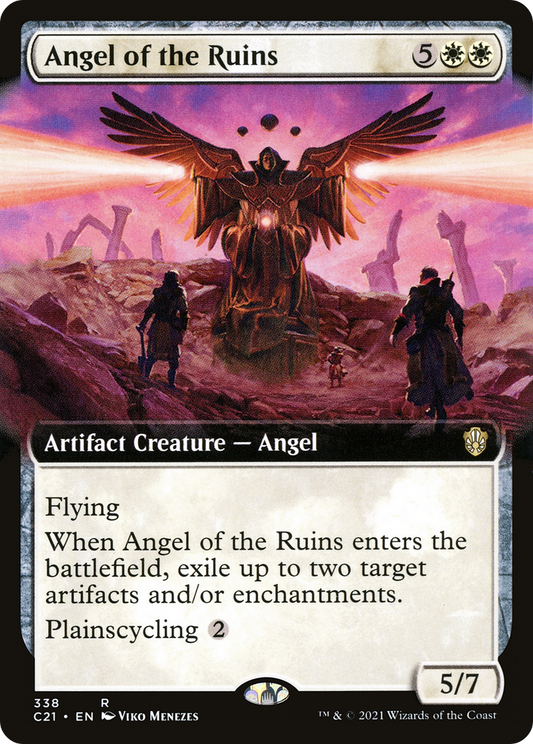 Angel of the Ruins (C21-338) (Extended Art)