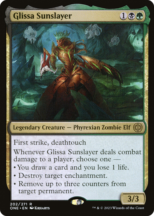 Glissa Sunslayer (ONE-202) (Foil)