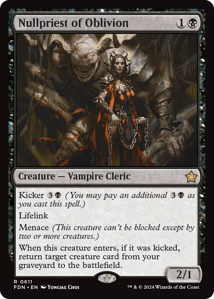 Nullpriest of Oblivion (FDN-611)