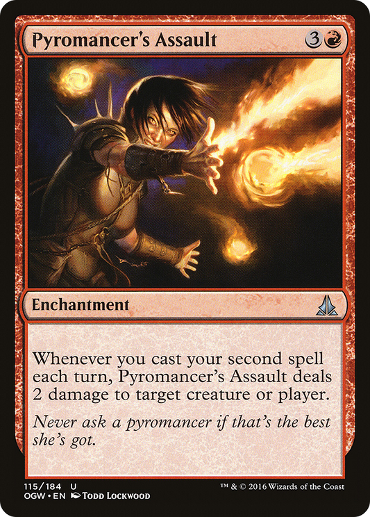 Pyromancer's Assault (OGW-115) (Foil)