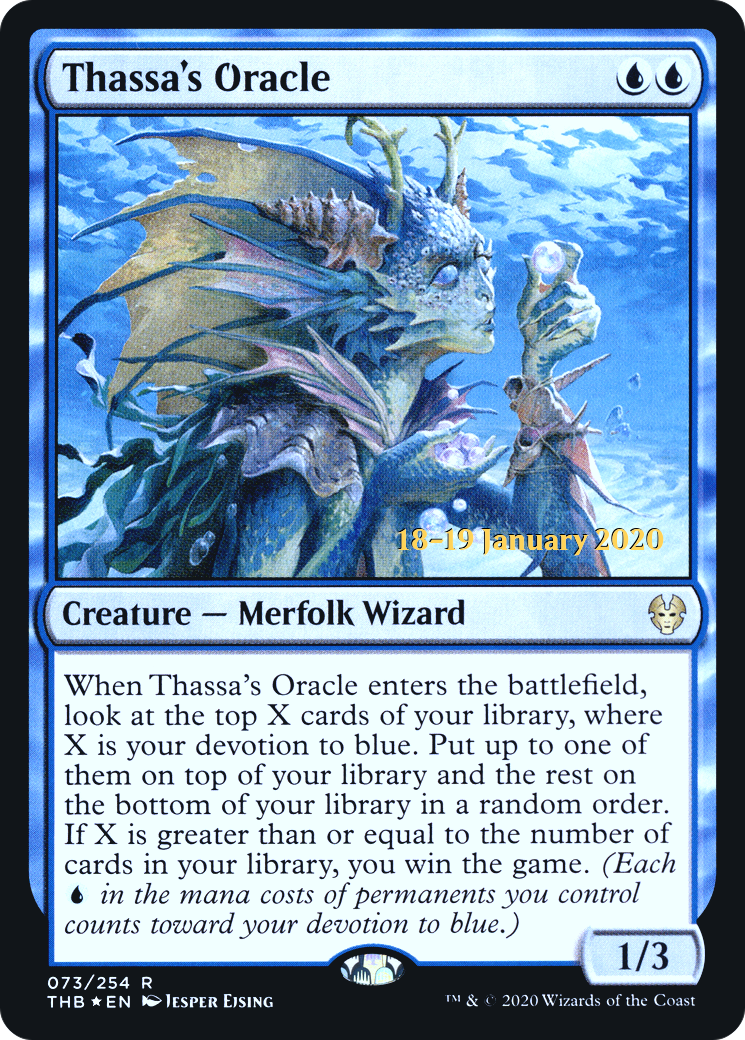 Thassa's Oracle (PRE-73S) (Foil)