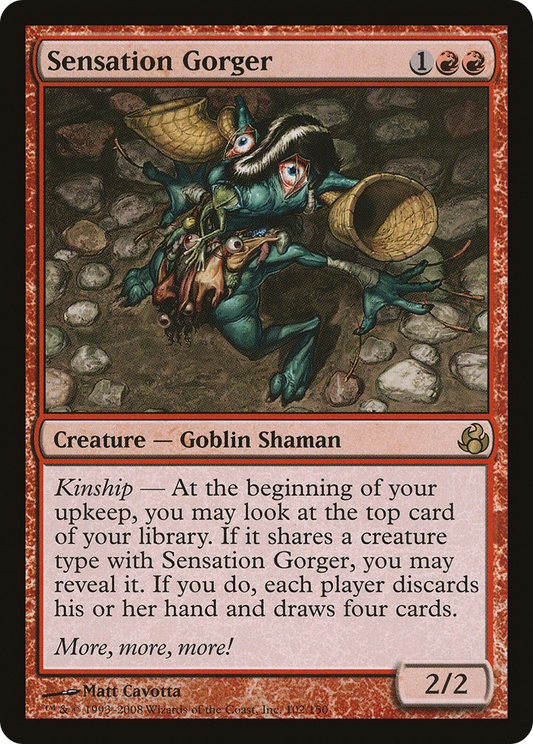 Sensation Gorger (MOR-102) (Foil)