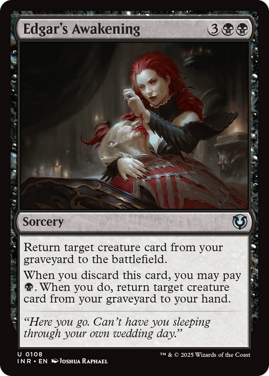 Edgar's Awakening (INR-108) (Foil)