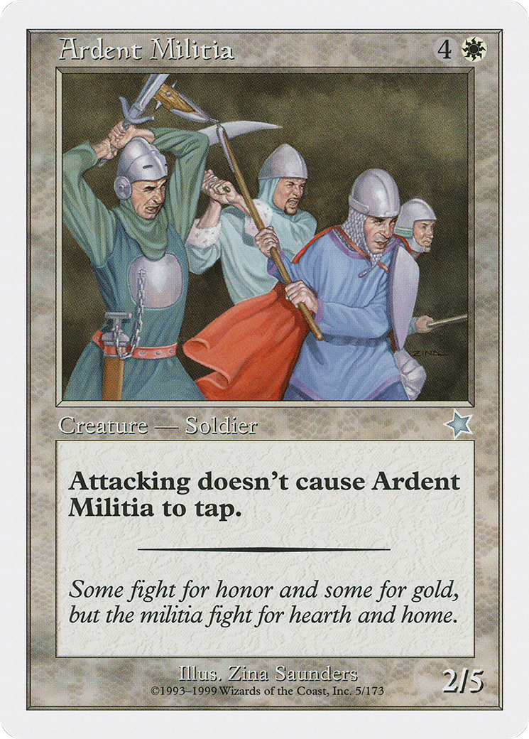 Ardent Militia (S99-005)