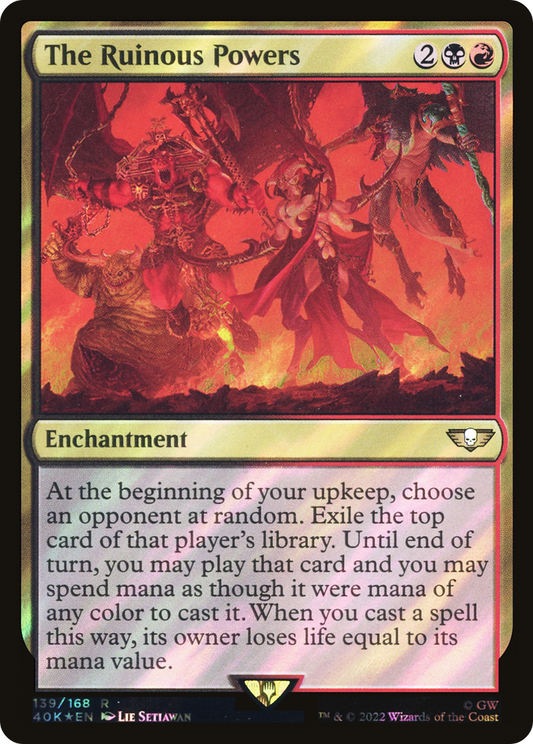 The Ruinous Powers (40K-139★) (Surge Foil)