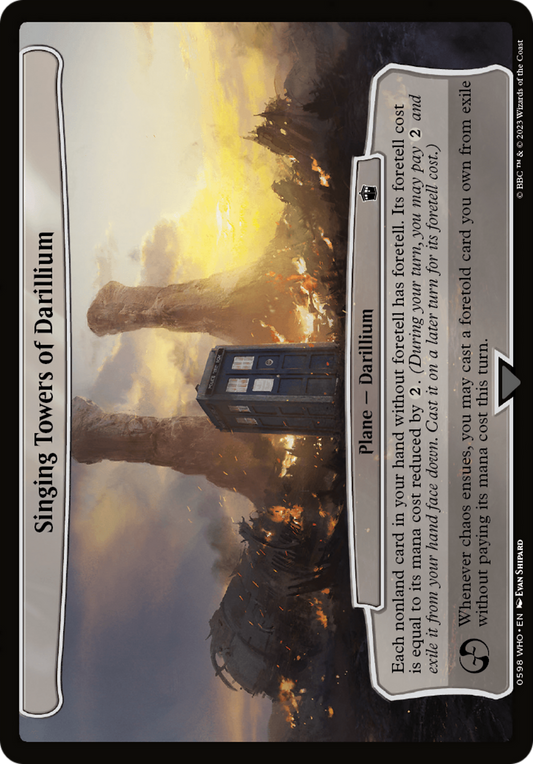 Singing Towers of Darillium (WHO-598)