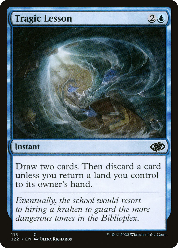 Tragic Lesson (J22-115)