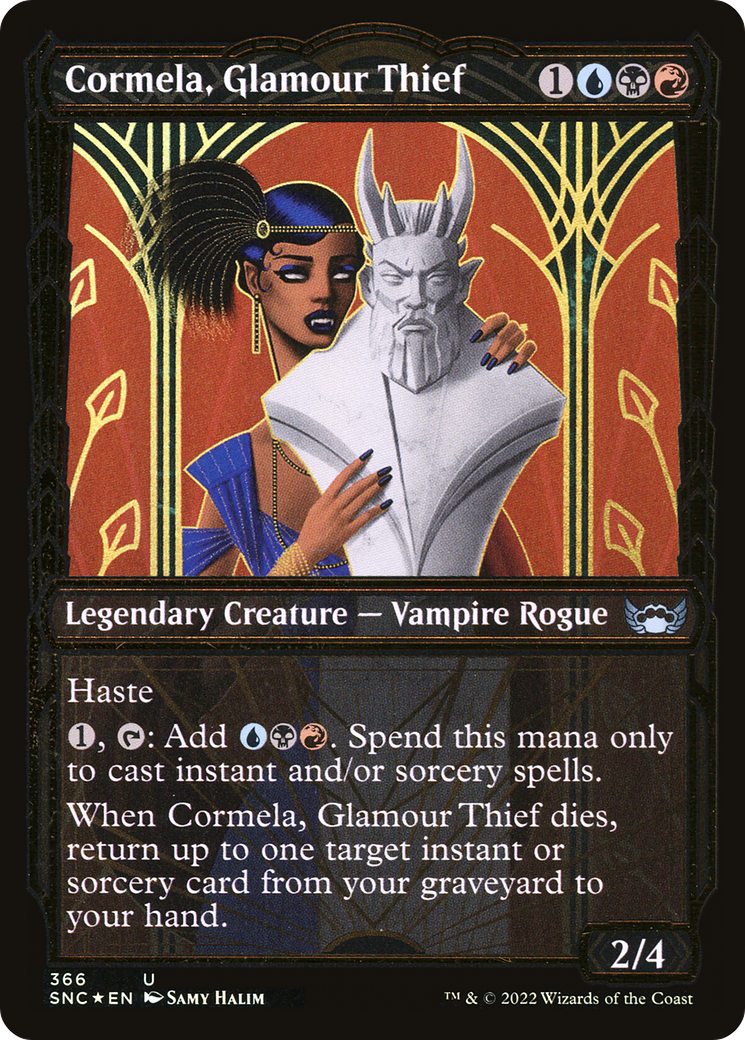 Cormela, Glamour Thief (SNC-366) (Showcase) (Gilded Foil)