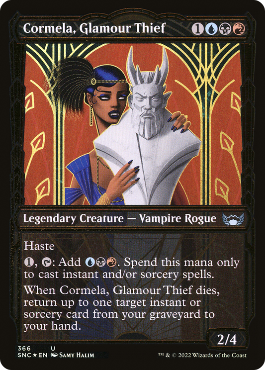 Cormela, Glamour Thief (SNC-366) (Showcase) (Gilded Foil)