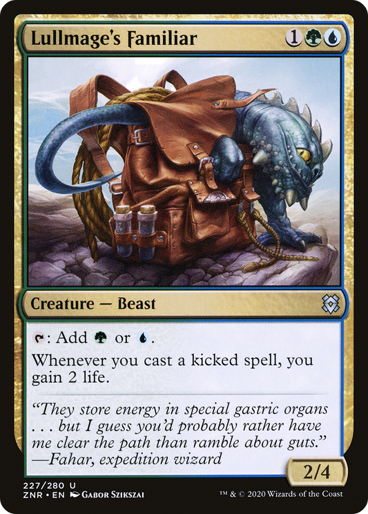 Lullmage's Familiar (ZNR-227) (Foil)