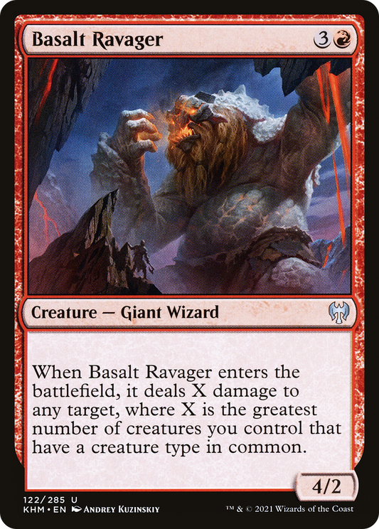 Basalt Ravager (KHM-122) (Foil)