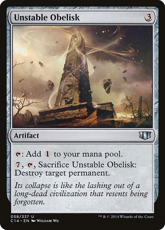 Unstable Obelisk (C14-058)