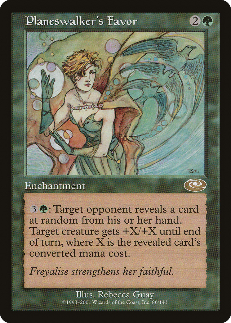Planeswalker's Favor (PLS-086)
