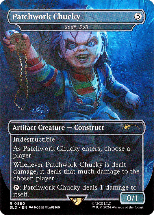 Patchwork Chucky / Stuffy Doll (SLD-880) (Borderless)