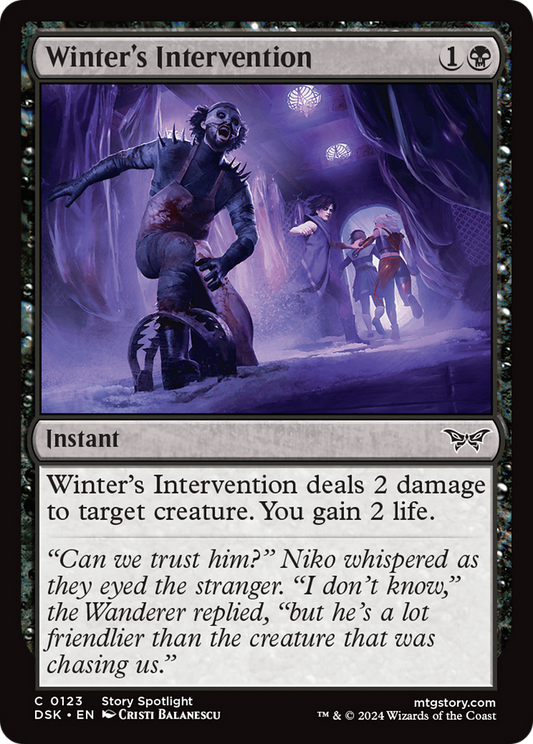 Winter's Intervention (DSK-123) (Foil)