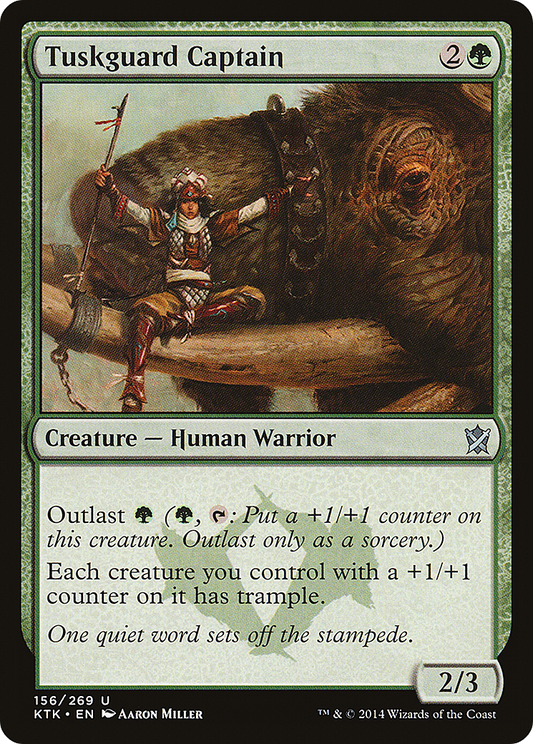 Tuskguard Captain (KTK-156) (Foil)