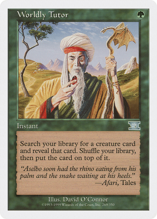 Worldly Tutor (6ED-269)