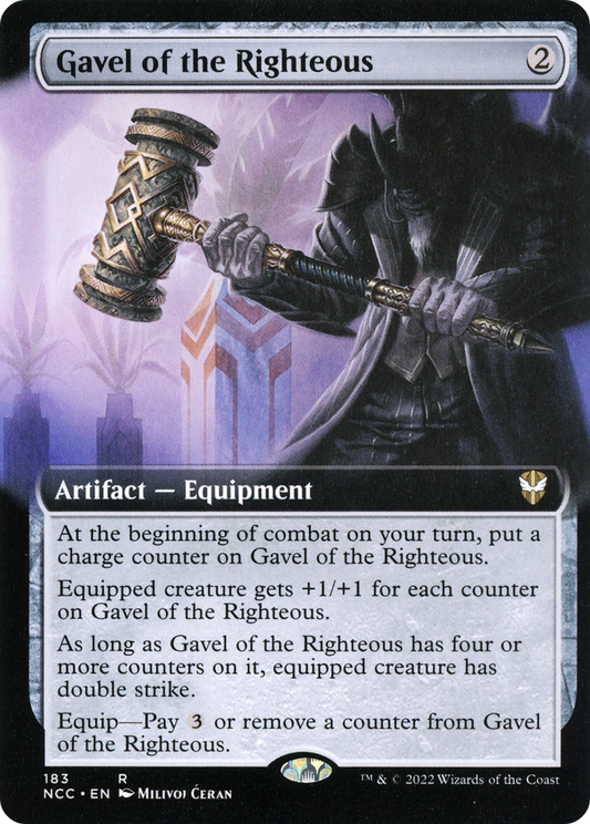 Gavel of the Righteous (NCC-183) (Extended Art)