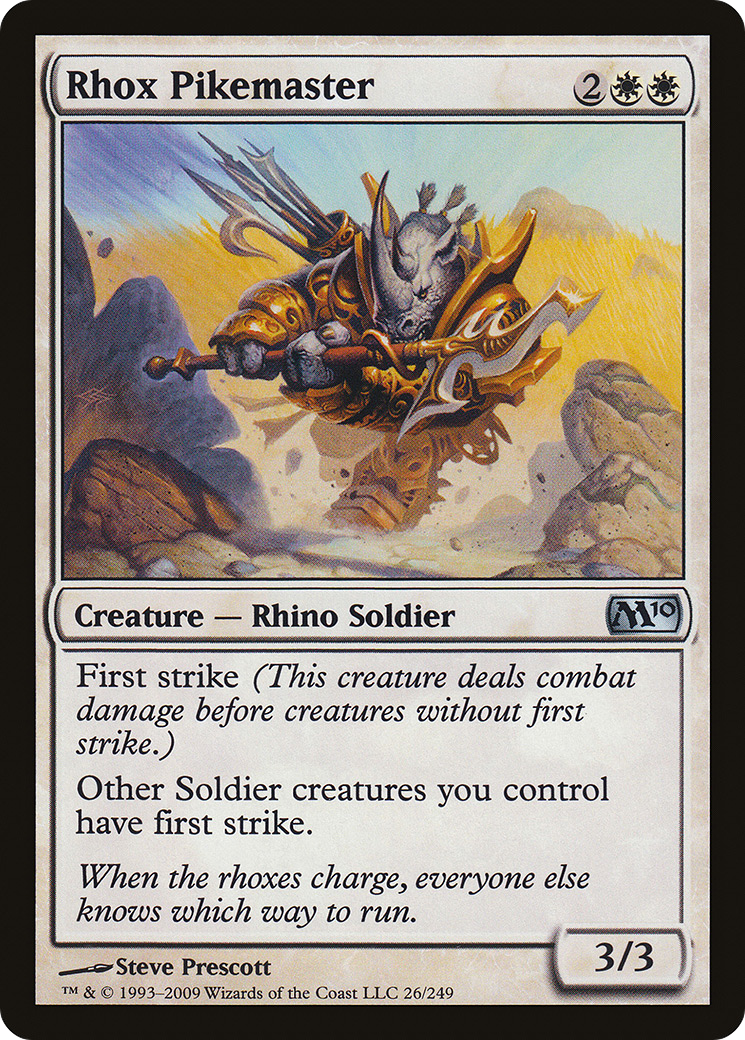 Rhox Pikemaster (M10-026) (Foil)