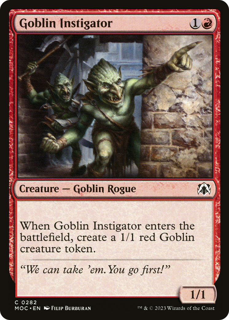 Goblin Instigator (MOC-282)