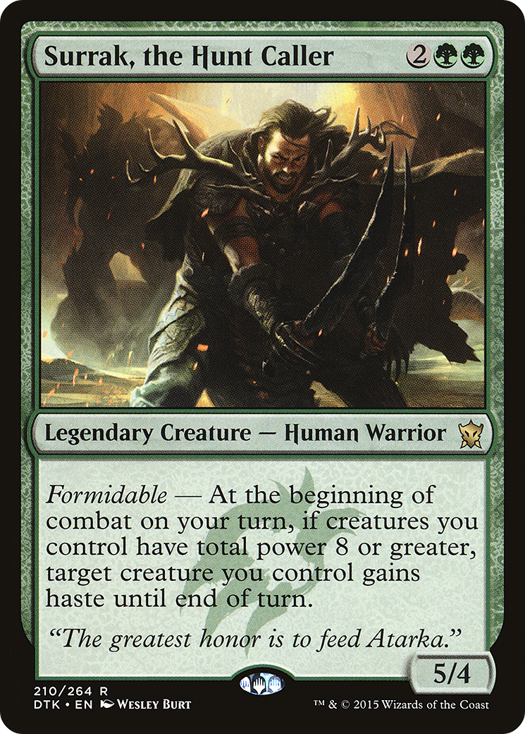 Surrak, the Hunt Caller (DTK-210) (Foil)