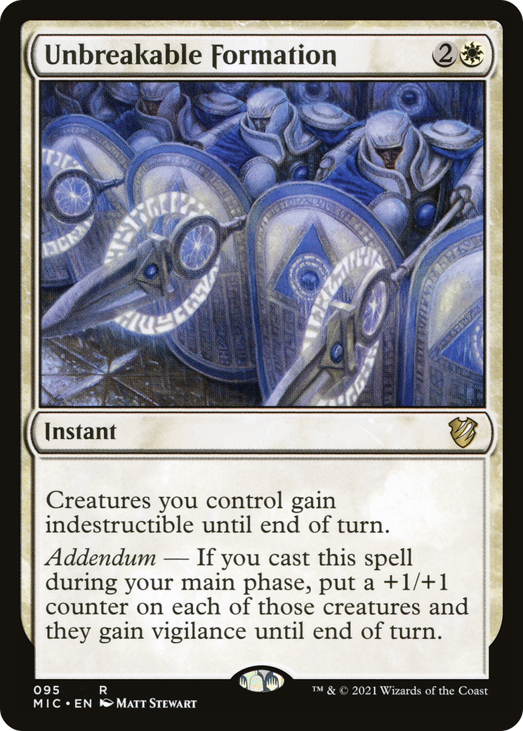 Unbreakable Formation (MIC-095)