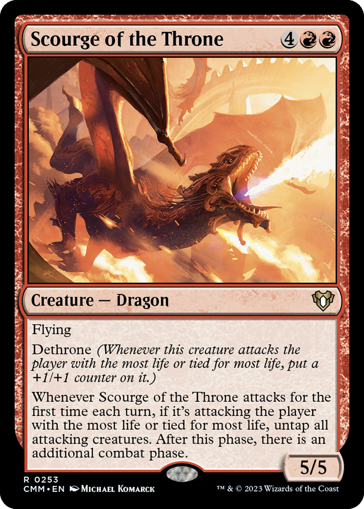 Scourge of the Throne (CMM-253) (Foil)