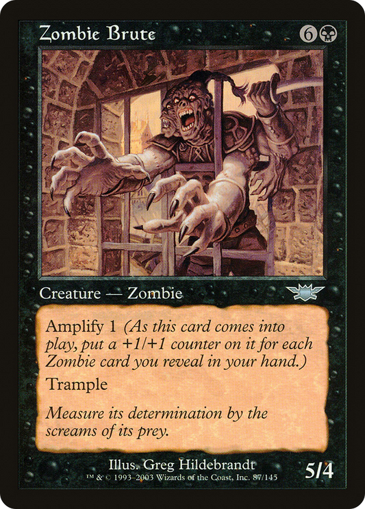 Zombie Brute (LGN-087) (Foil)